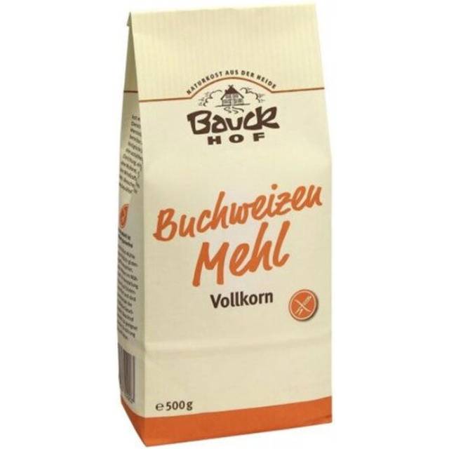 Billede af Bauckhof Boghvedemel Fuldkorn 500g